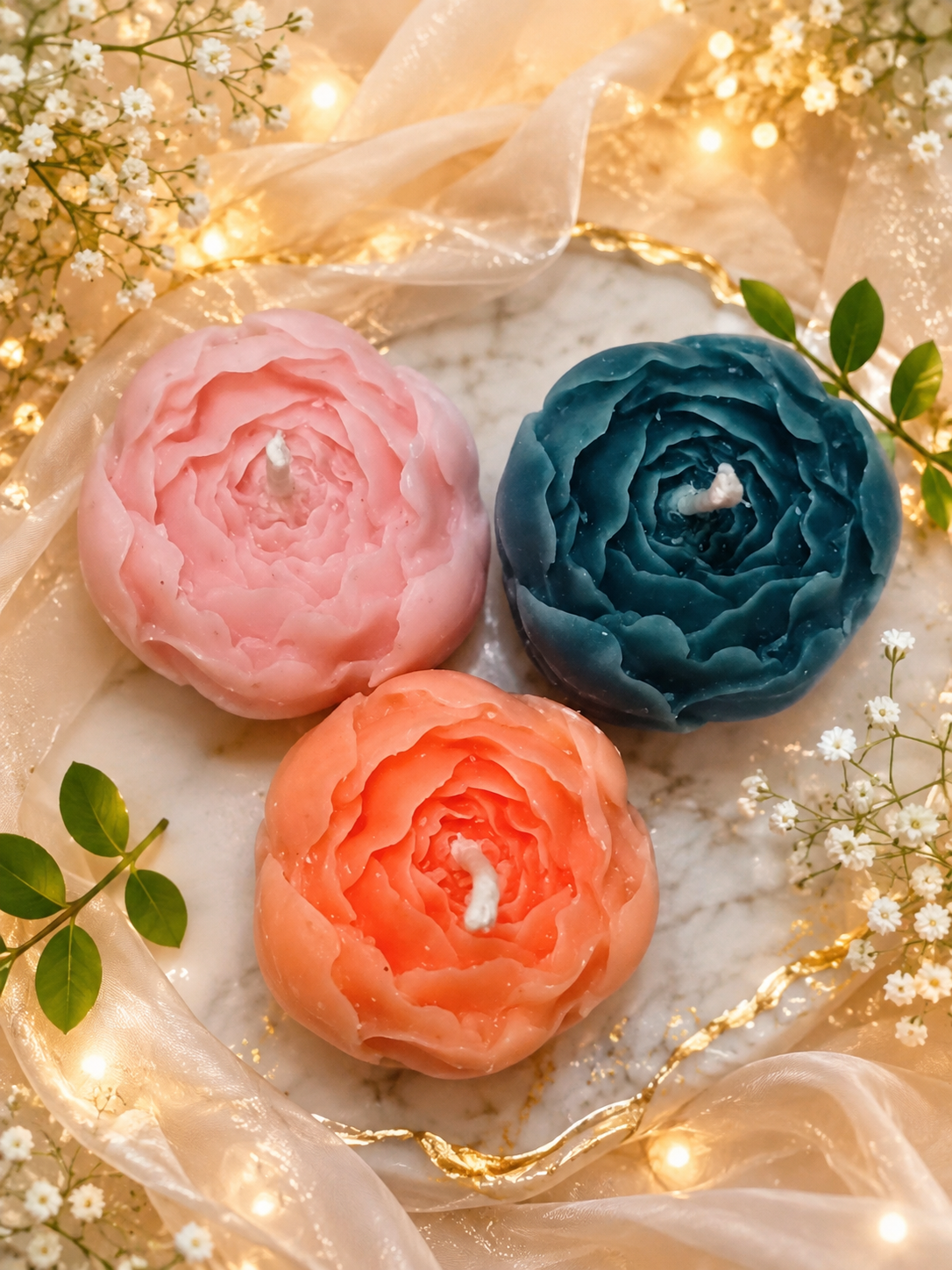 FLOWER CANDLES
