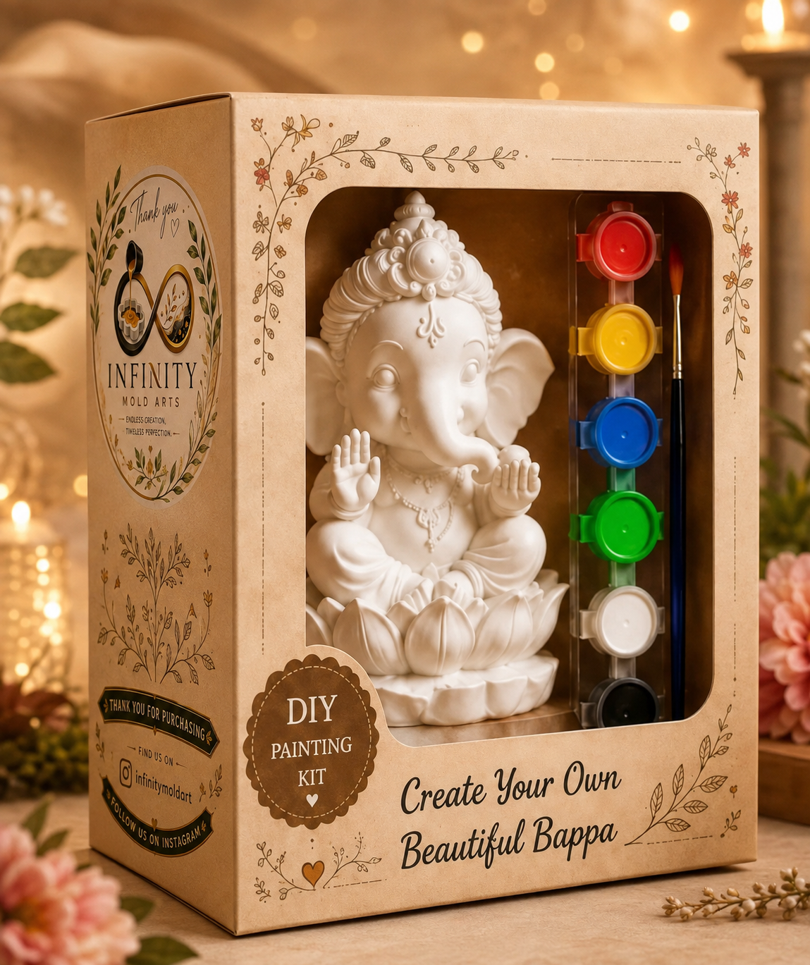 DIY GANESH ART KIT