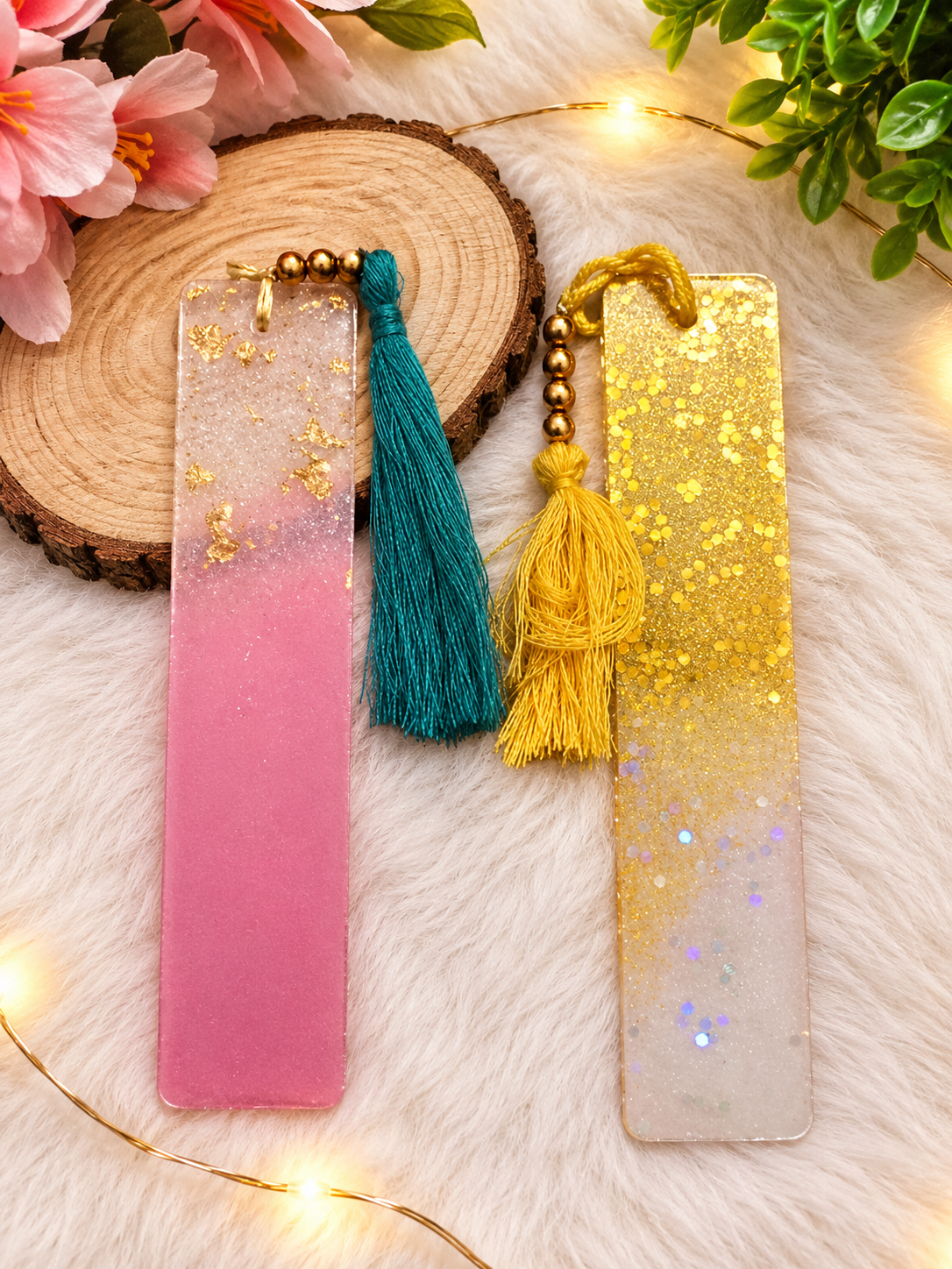 RESIN BOOKMARKS